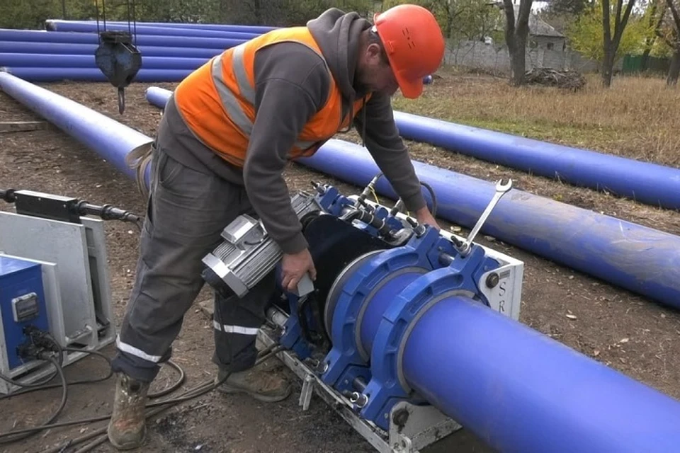В Торезе заменят около шести километров водопровода. Фото: Минстрой ДНР