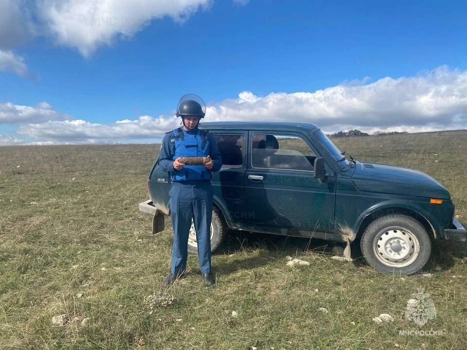 Один из эпизодов операции. Фото: ГУ МЧС Крыма