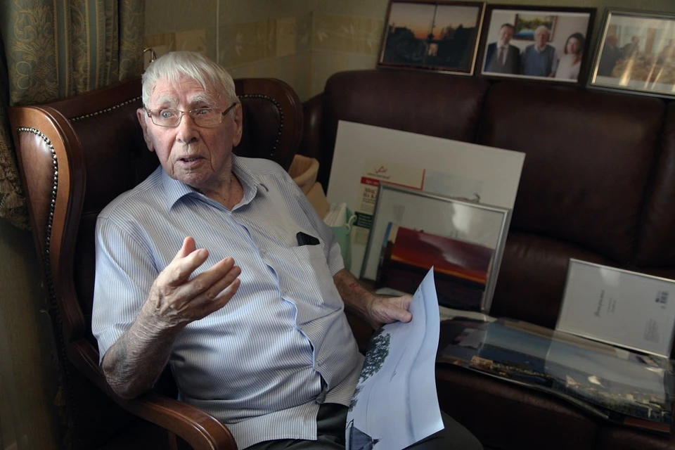 В июне этого года Николай Фоменко отметил свое 99-летие. Фото: самарское отделение Союза журналистов