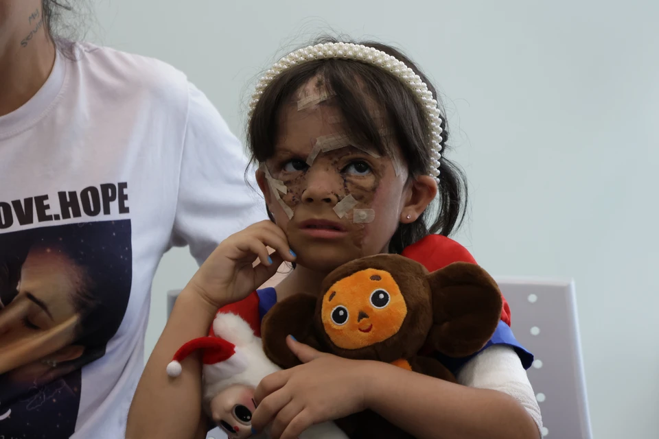 Малышка родилась с редким заболеванием.