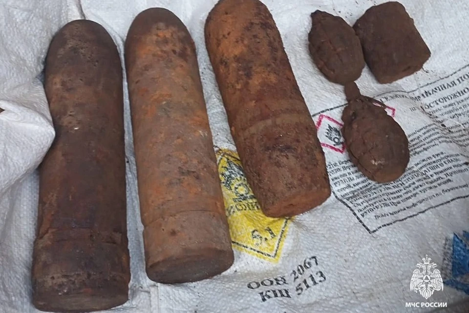 Все снаряды уничтожены. Фото: пресс-служба МЧС по Тверской области