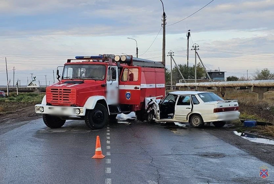 В аварии пострадал водитель.