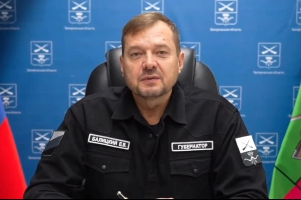 Глава региона поздравил мелитопольцев с днем освобождения от оккупации. Фото: тг-канал Евгения Балицкого