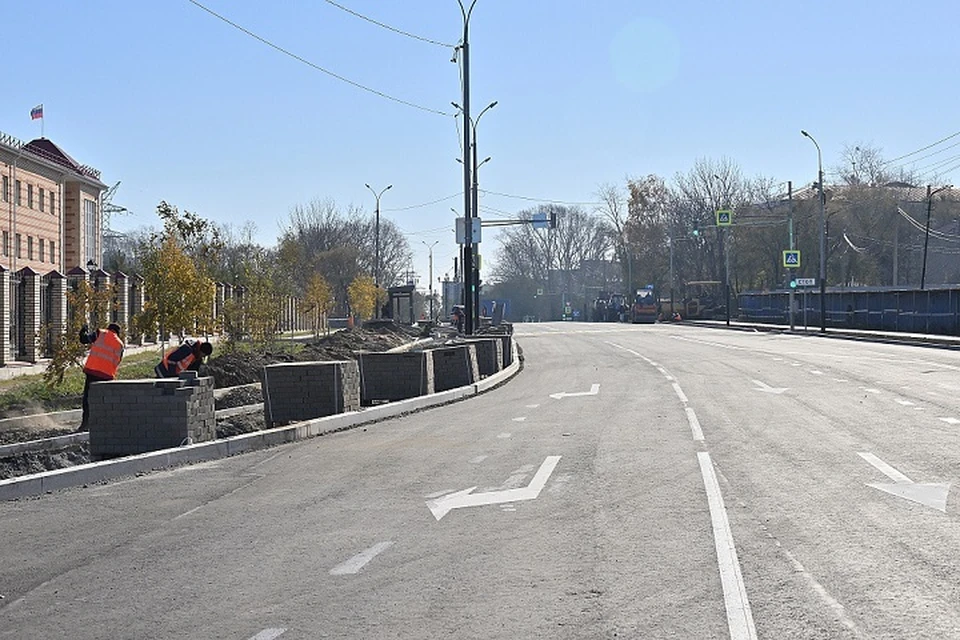 Сергей Кравчук открыл движение на улице Краснодарской в Хабаровске