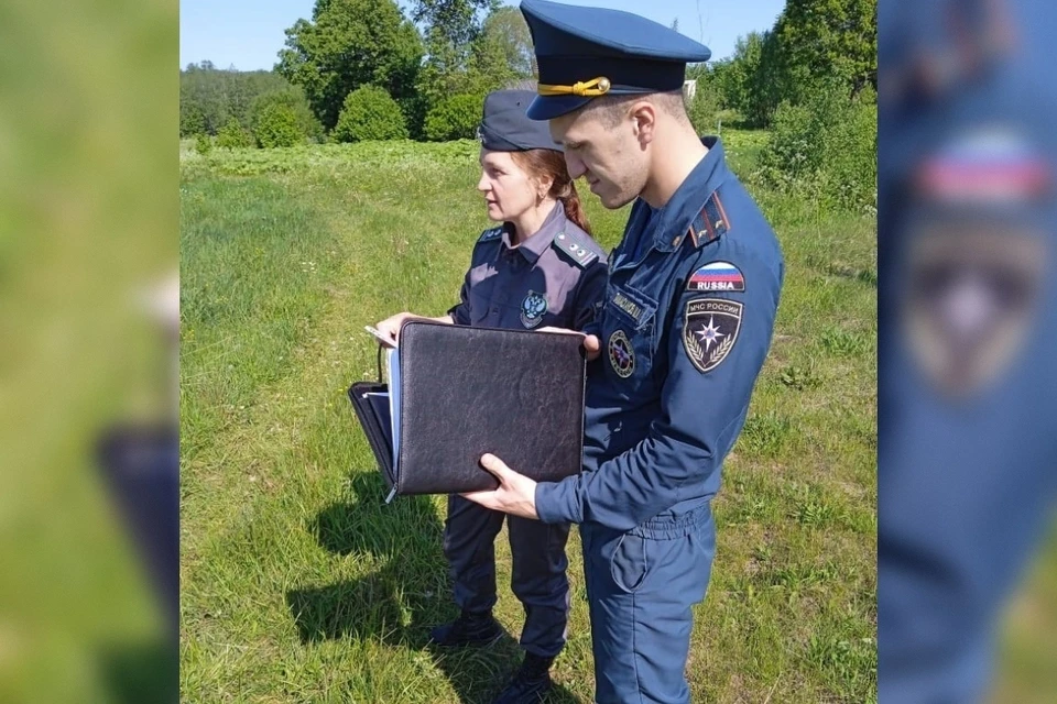 Совместная с МЧС работа направлена на предотвращение пожаров. Фото: Управление Россельхознадзора по Тверской и Ярославской областям.