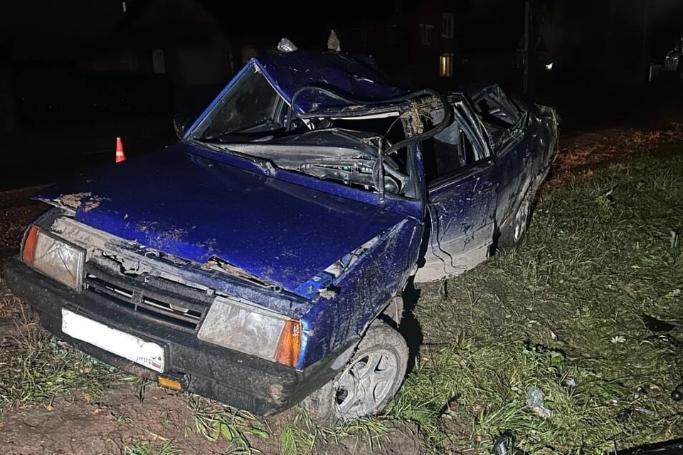 Пострадавшую доставили в больницу. Фото: Госавтоинспекция Удмуртии