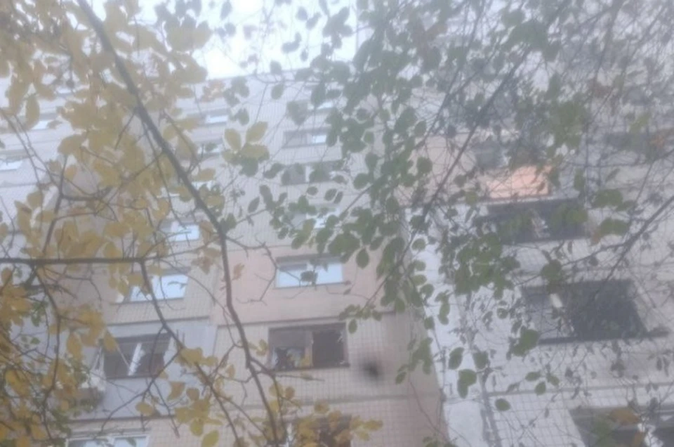 Последствия атаки БПЛА ВСУ в Буденновском районе Донецка. Фото: ТГ/Кулемзин