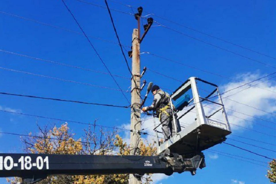 Мариуполь становится светлее. Фото: ТГ/Кольцов