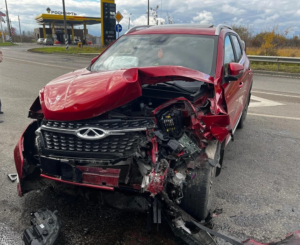 В аварии получили травмы пассажиры авто