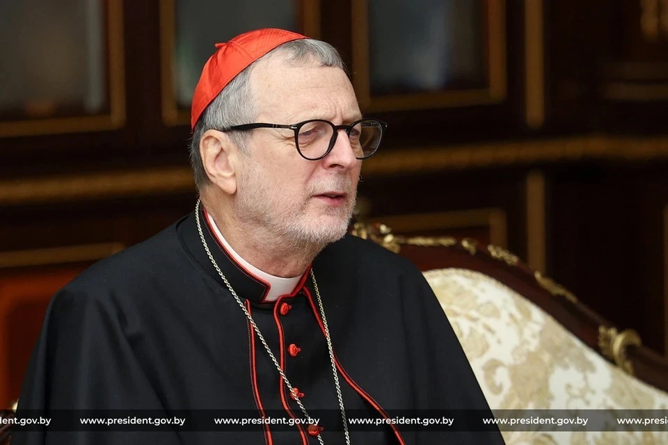 Посланник папы римского кардинал Гуджеротти поблагодарил Беларусь за позицию по Украине. Фото: president.gov.by