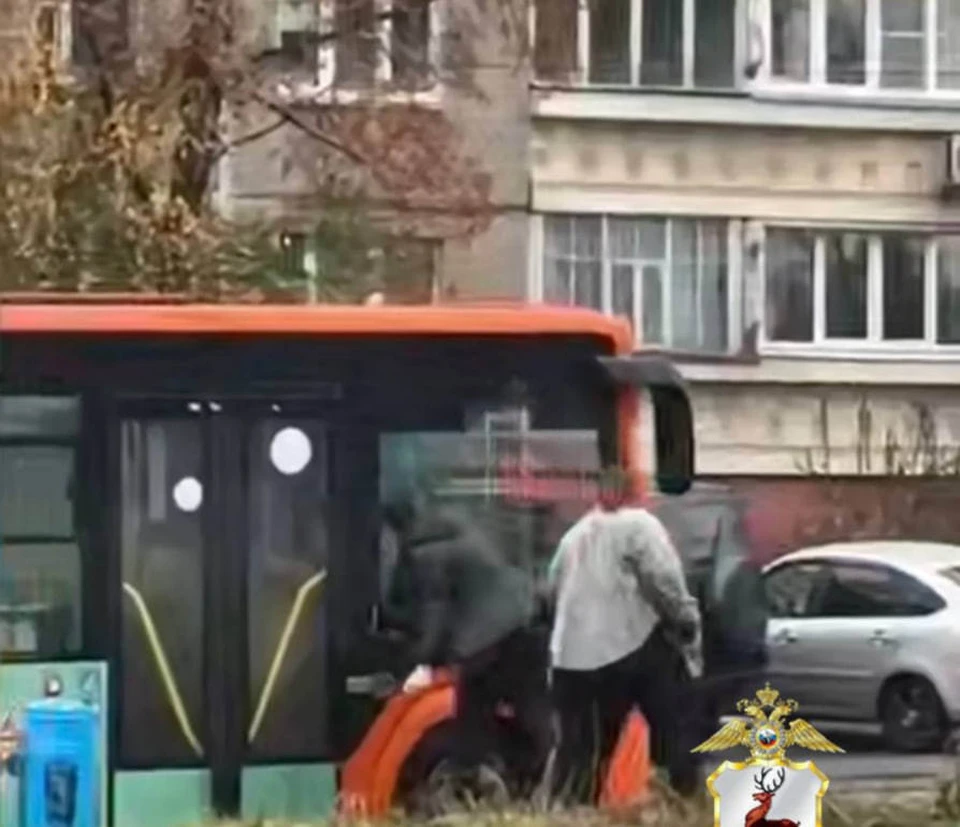 Бастрыкину доложат о нападении с ножом на нижегородский автобус. Фото: пресс-служба ГУ МВД России по Нижегородской области.