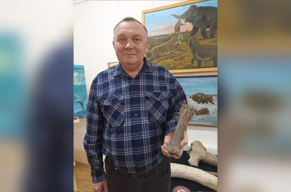 Кость древнего зубра в Глазове. Фото: Фото: vk.com/idnakarmuseum