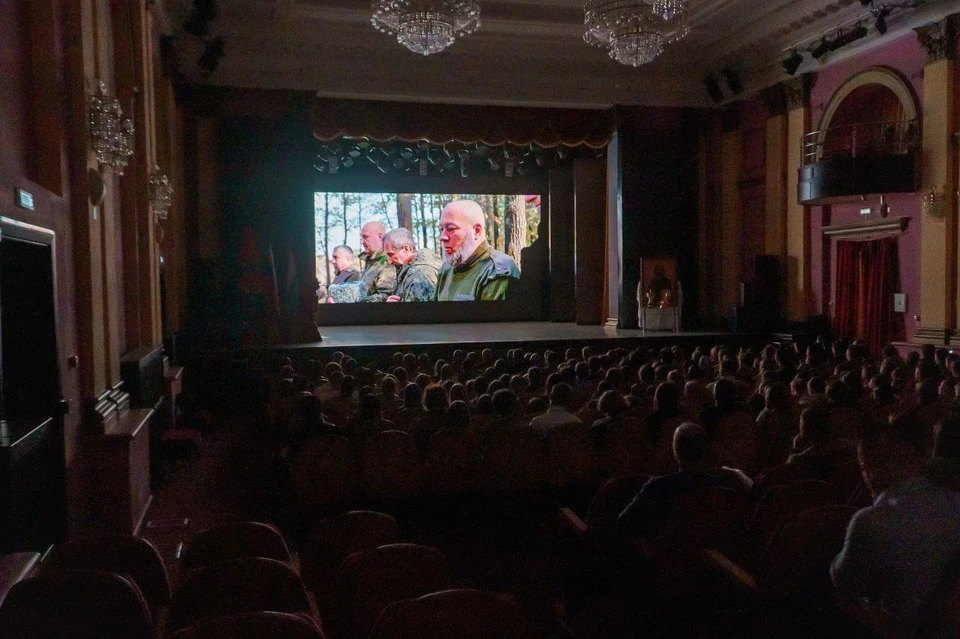 В Тюмени показали документальный фильм о военном священнике из Луганска