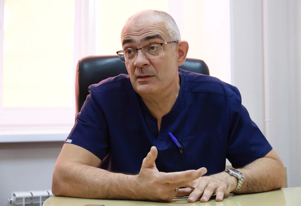 Заведующий отделением торакальной хирургии челябинской ГКБ № 8 Василий Фастаковский. Фото: Дмитрий Куткин