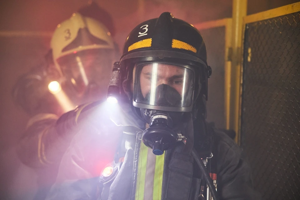 Пожар произошел в Заельцовском районе.