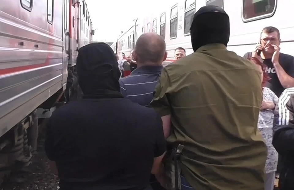 Кадр из видео ЦОС ФСБ России