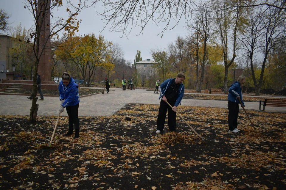 Субботник провели местные жители. Фото: Администрация Стаханова