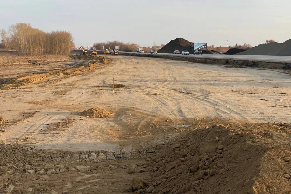 В Новосибирской области реконструируют участок трассы «Новосибирск – Кочки – Павлодар». Фото: правительство Новосибирской области