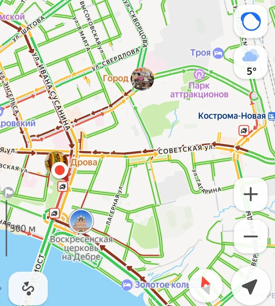 Фото: "ДТП Кострома" ВКонтакте