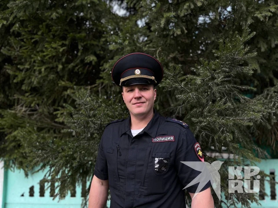 Полицейский из Ачинского района борется за звание «Народный участковый - 2025». Фото: предоставлено героем публикации