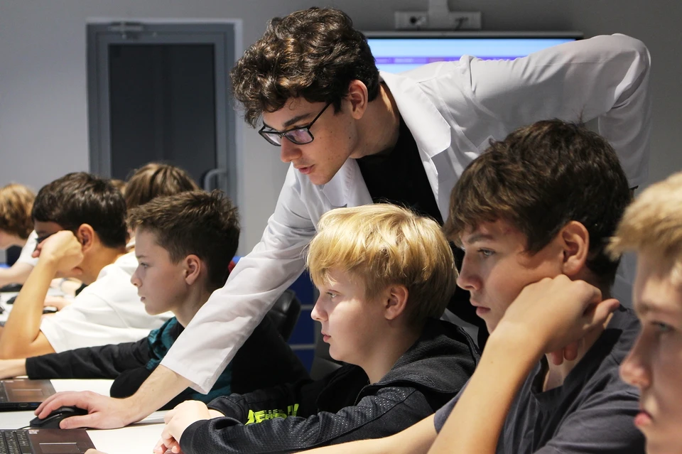 Игровое тестирование поможет нижегородским школьникам выбрать профессию. ФОТО: Мининский университет.