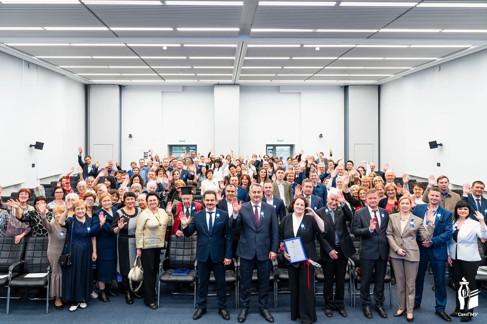 Торжественное мероприятие прошло в начале ноября. Фото: СамГМУ