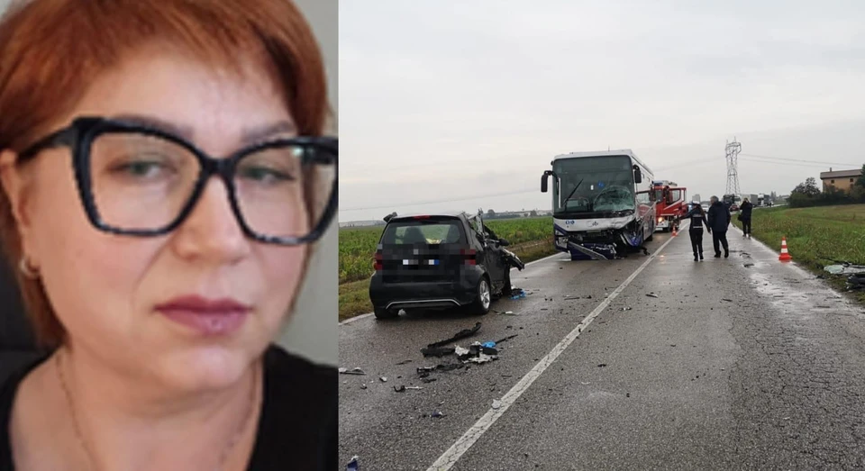 Наша соотечественница погибла на месте аварии. Фото: СМИ Италии