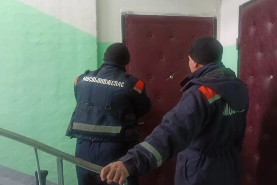 В Егорьевске спасатели пришли на помощь пожилому мужчине, потерявшему сознание Фото: Мособлпожспас