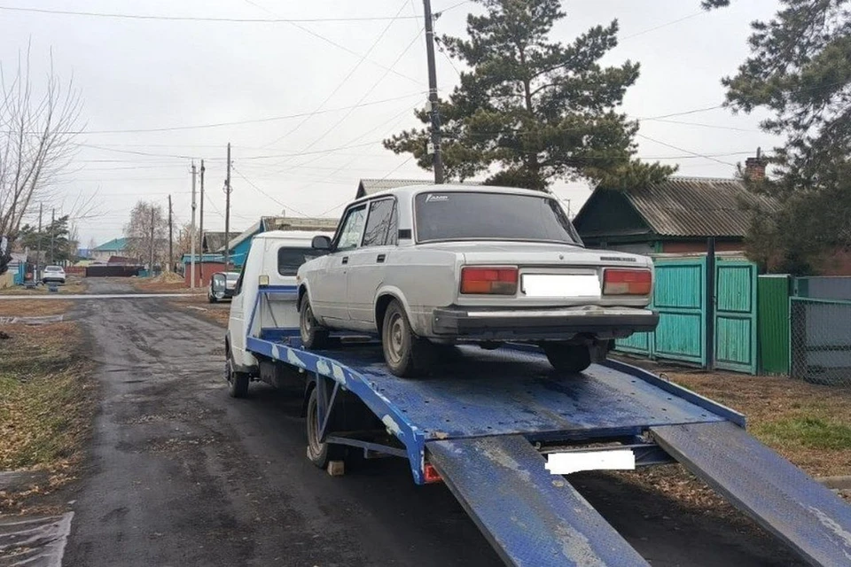 Несовершеннолетнего водителя задержали в Новосибирской области. Фото: ГУ МВД России по Новосибирской области