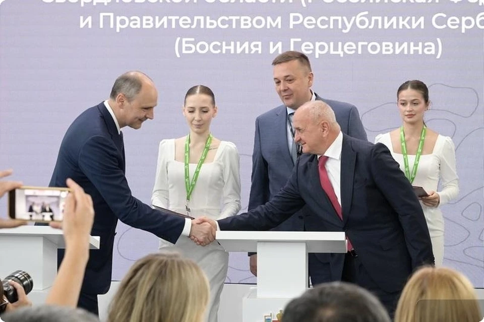 Партнёрство между Полевским и Фочей будет способствовать развитию новых инициатив. Фото: департамент информационной политики Свердловской области