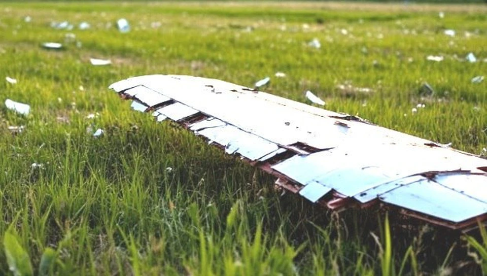 Оперативная группа изучила обломки БПЛА в Перемышльском районе.