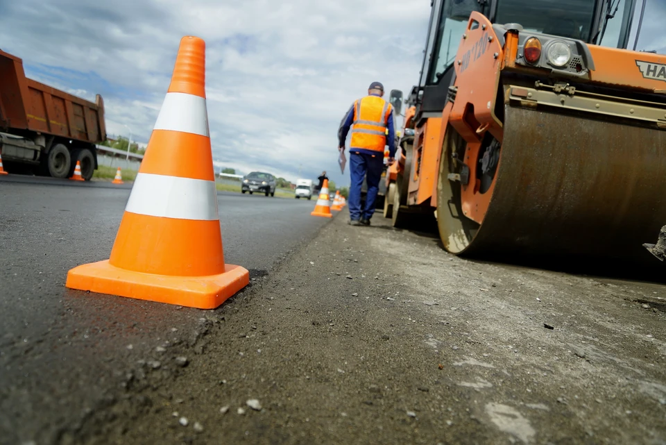 Работы проводятся для повышения безопасности на проезжей части