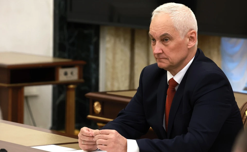 Министр обороны РФ Андрей Белоусов
