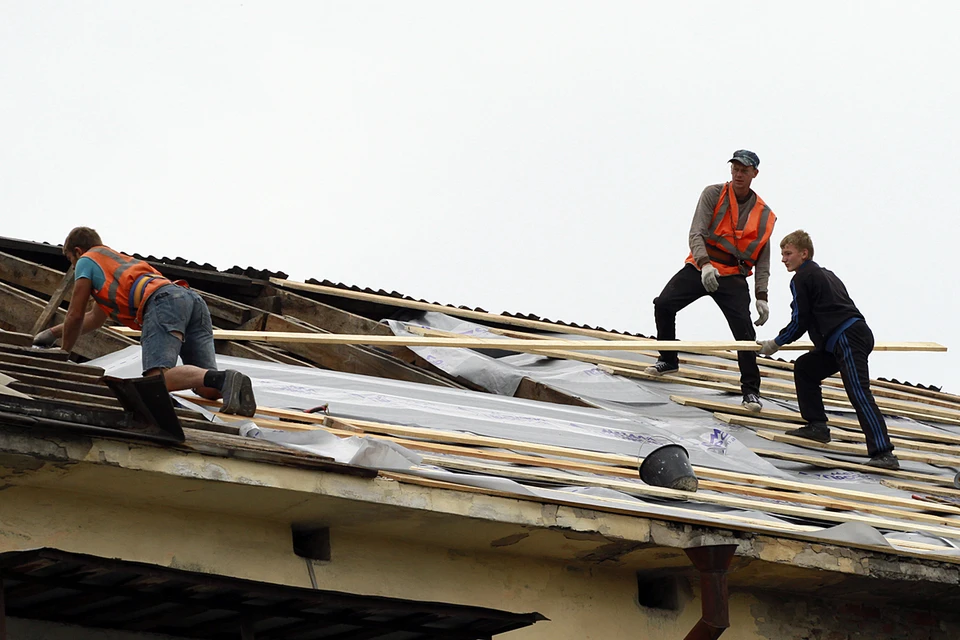 Ремонт от крыш до тротуаров