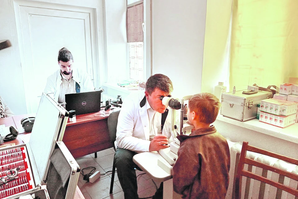 При поддержке России в регионе развивается офтальмологическая служба. Министерство здравоохранения Херсонской области