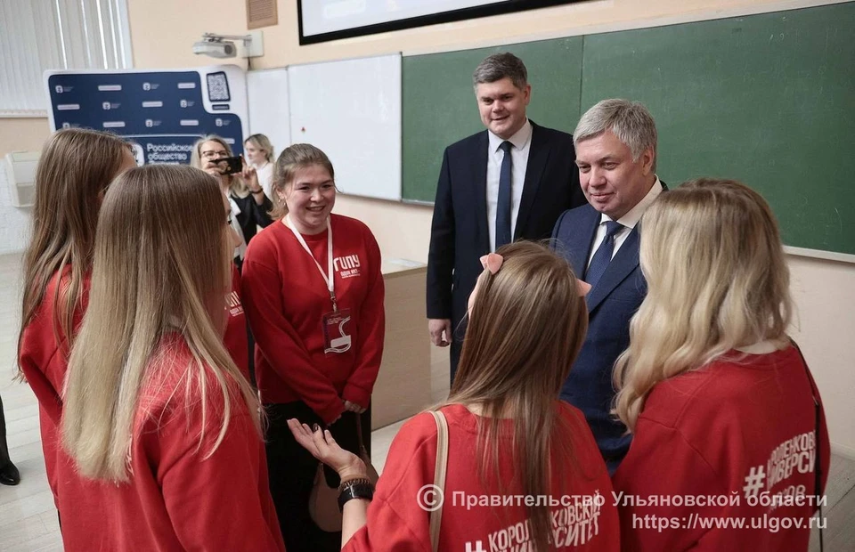 Для будущих педагогов в УлГПУ открыли Центр военно‑патриотического воспитания. ФОТО: правительство УО