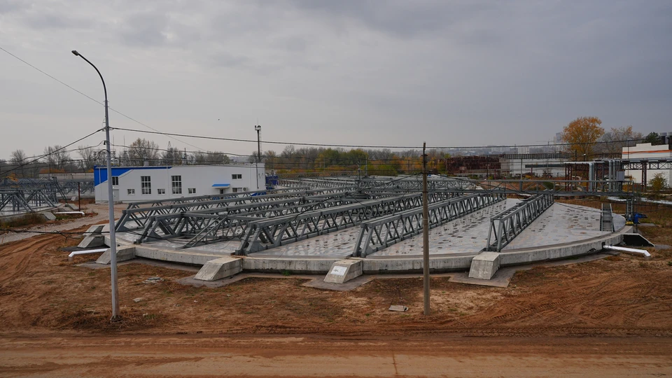 Пусконаладочные работы начались на Нижегородской станции аэрации.