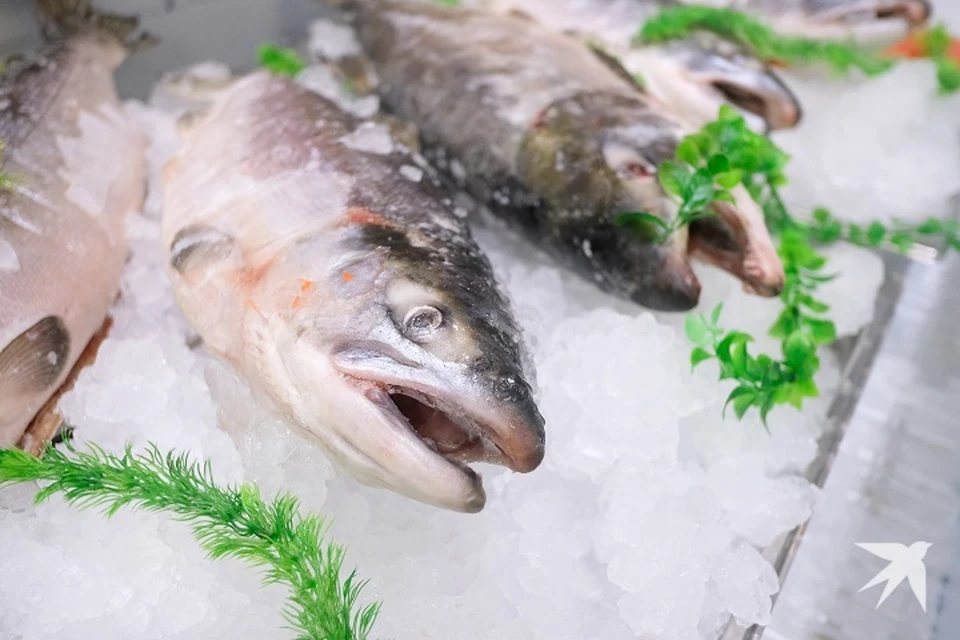 В Казахстан отправили 31 килограмм рыбной продукции