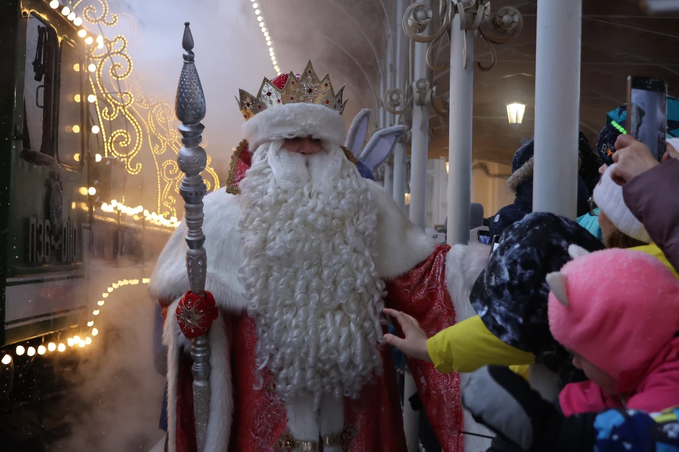 Дед Мороз отметит с петербуржцами Рождество.