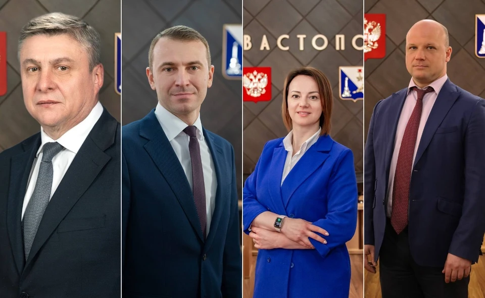 Новые заместители губернатора Севастополя. Фото: ТГ-канал Михаила Развожаева