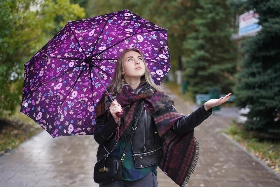 В регион пришли дожди