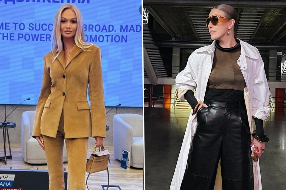 Виктория Лопырёва и Ксения Собчак