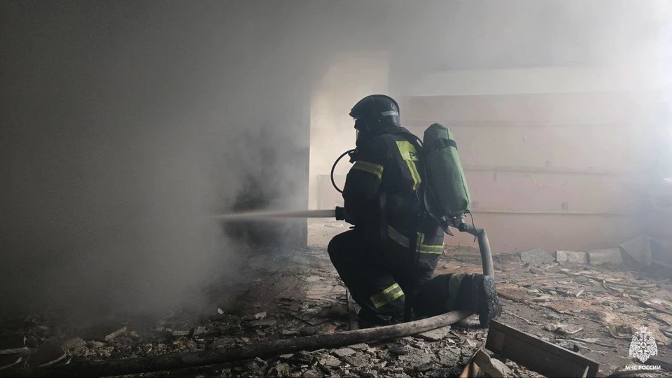 Два пожара потушили 13 ноября в регионе. Фото: ГУ МЧС России по Запорожской области