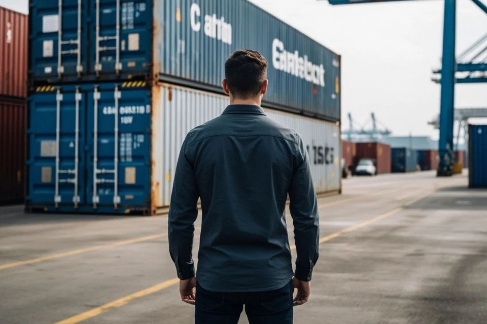 Екатеринбуржец предложил вложиться в бизнес, связанный с грузовыми контейнерами. Фото: сгенерировано нейросетью