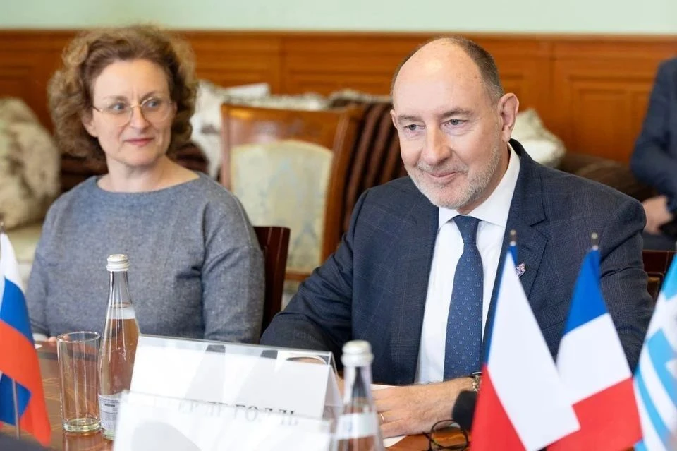 Внук де Голля назвал политику России примером для многих стран Фото: Telegram-канал главы Крыма Сергея Аксенова.