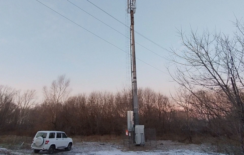 Для организации сотовой связи используют оборудование российской компании