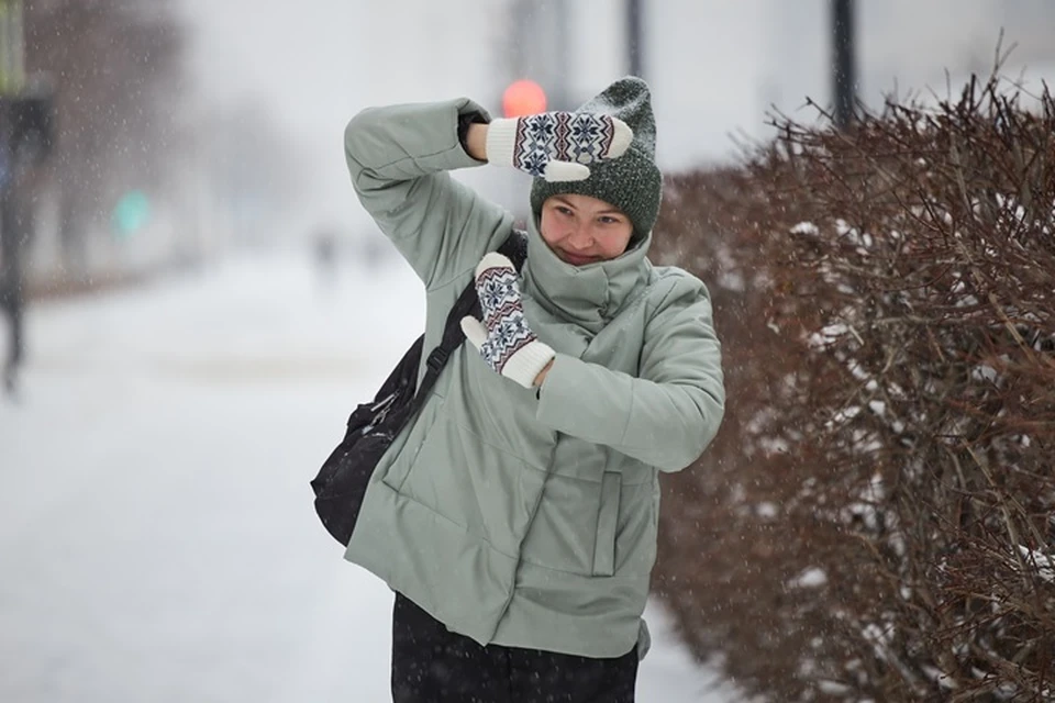 Сильный ветре сегодня бушует на Ямале