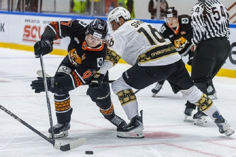«Амур» уступил в дерби. Фото: ХК «Амур»