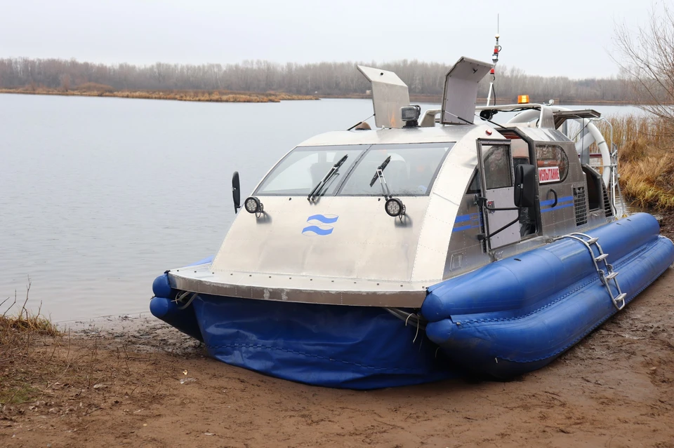 Судно может двигаться и по воде, и по льду. Фото: АО «Авиа-Профит»