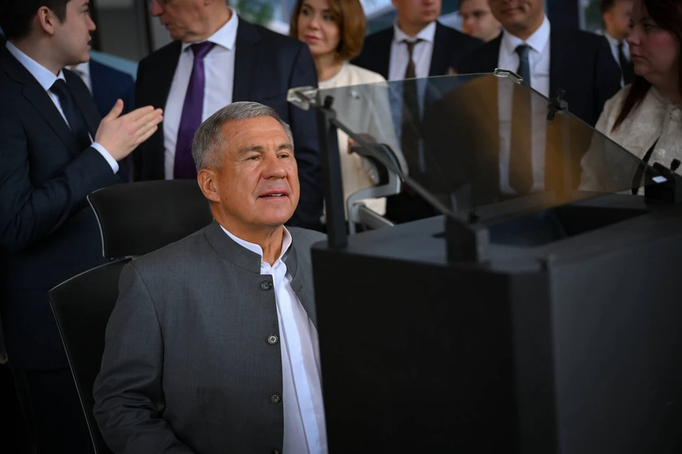 Показатель МедиаИндекса Минниханова достиг отметки 92 400,3. Фото: пресс-служба раиса РТ